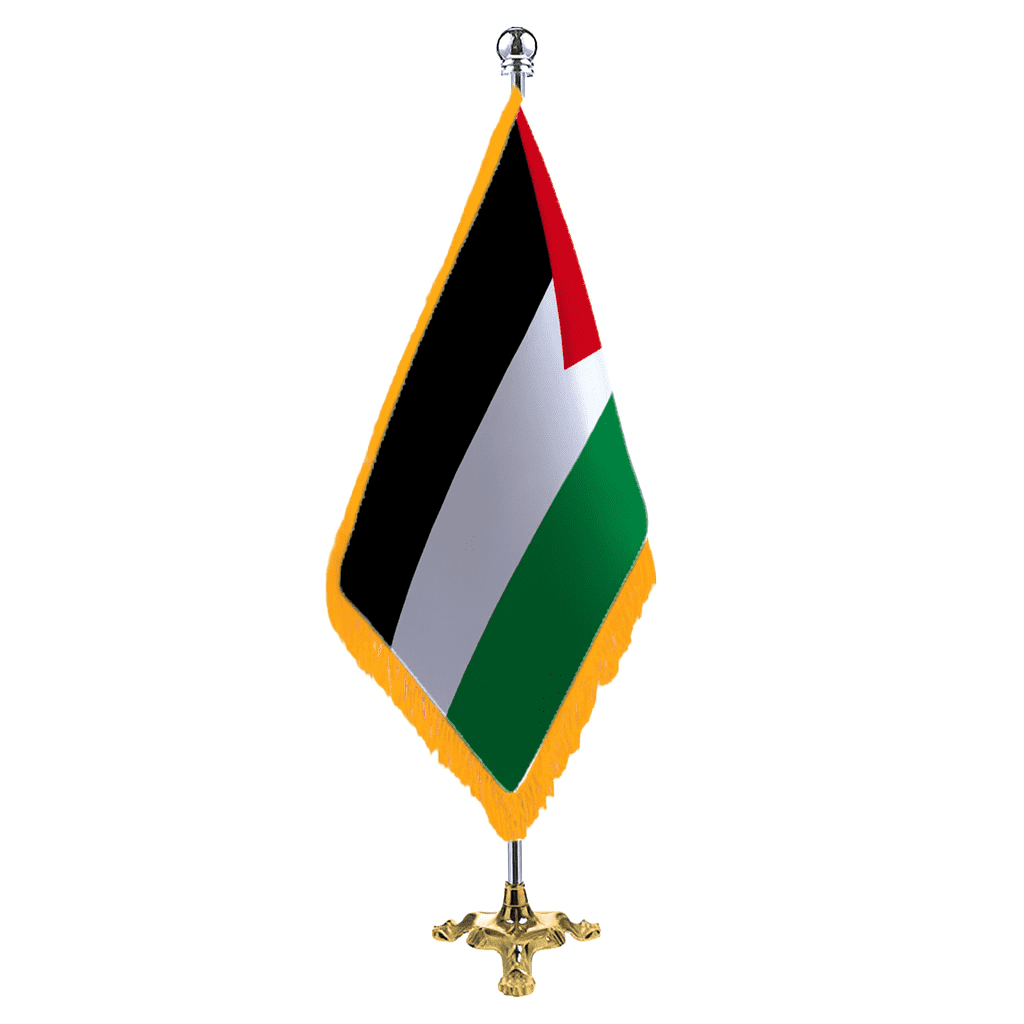 102 پرچم تشریفات کشور فلسطین - Image 1