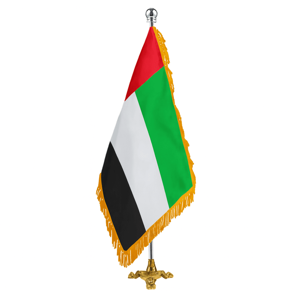116 پرچم تشریفات کشور امارات - Image 1