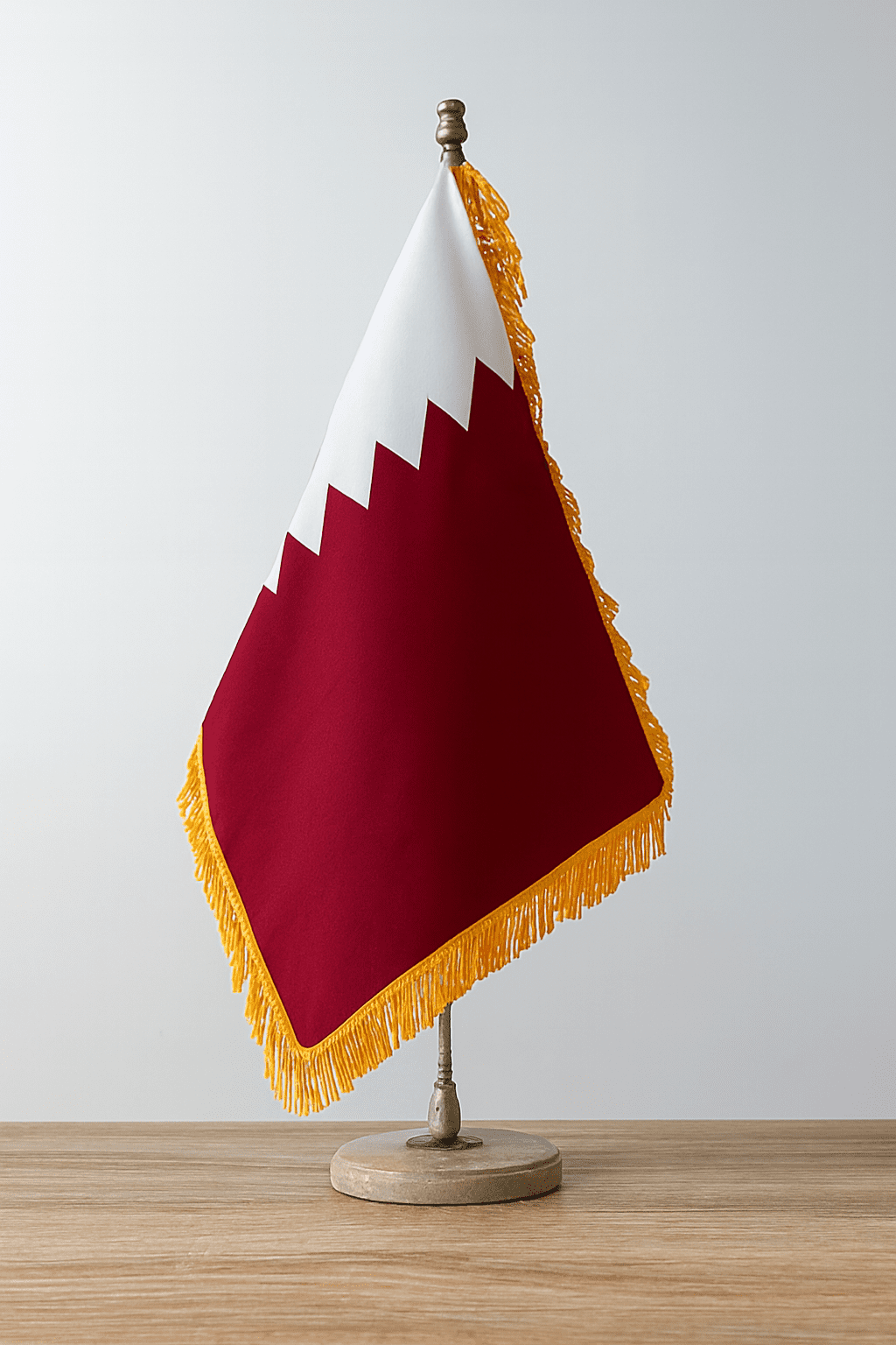 59 پرچم رومیزی کشور قطر - Image 1