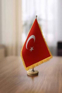 پرچم رومیزی کشور ترکیه