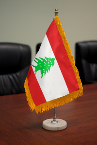پرچم رومیزی کشور لبنان