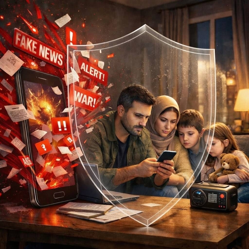 مدیریت اخبار در شرایط جنگی